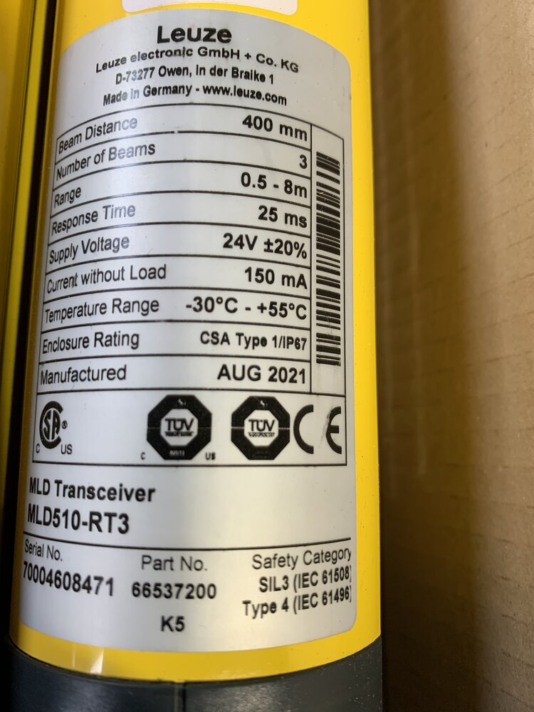 Leuze Electronic MLD510-RT3