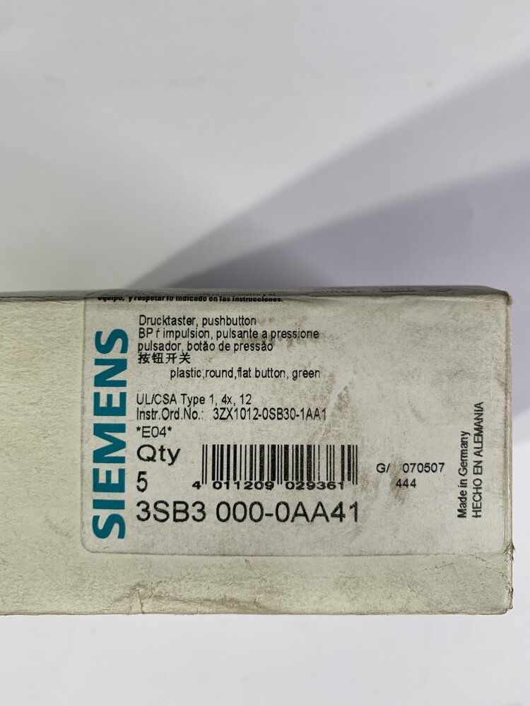 Siemens 3SB 000-0AA41 - Bild 2
