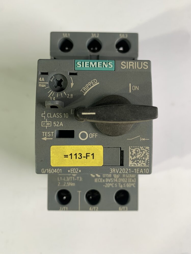 Siemens 3RV2021-1EA10