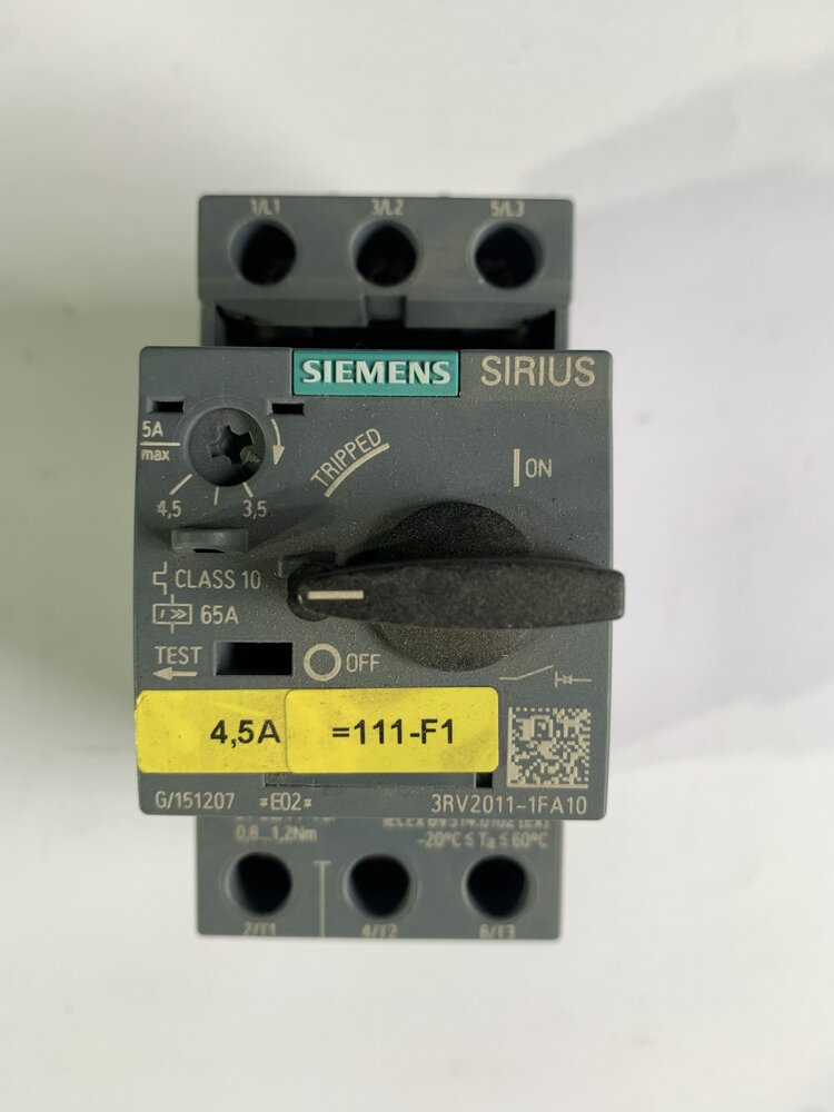 Siemens 3RV2011-1FA10