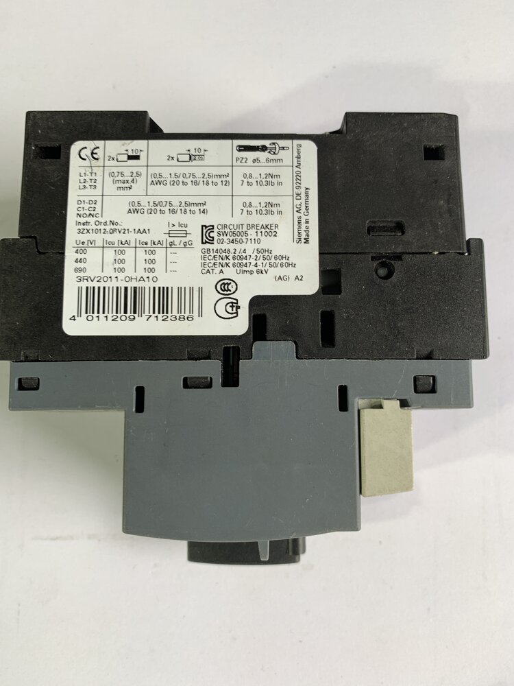 Siemens 3RV2011-OHA10 - Bild 2