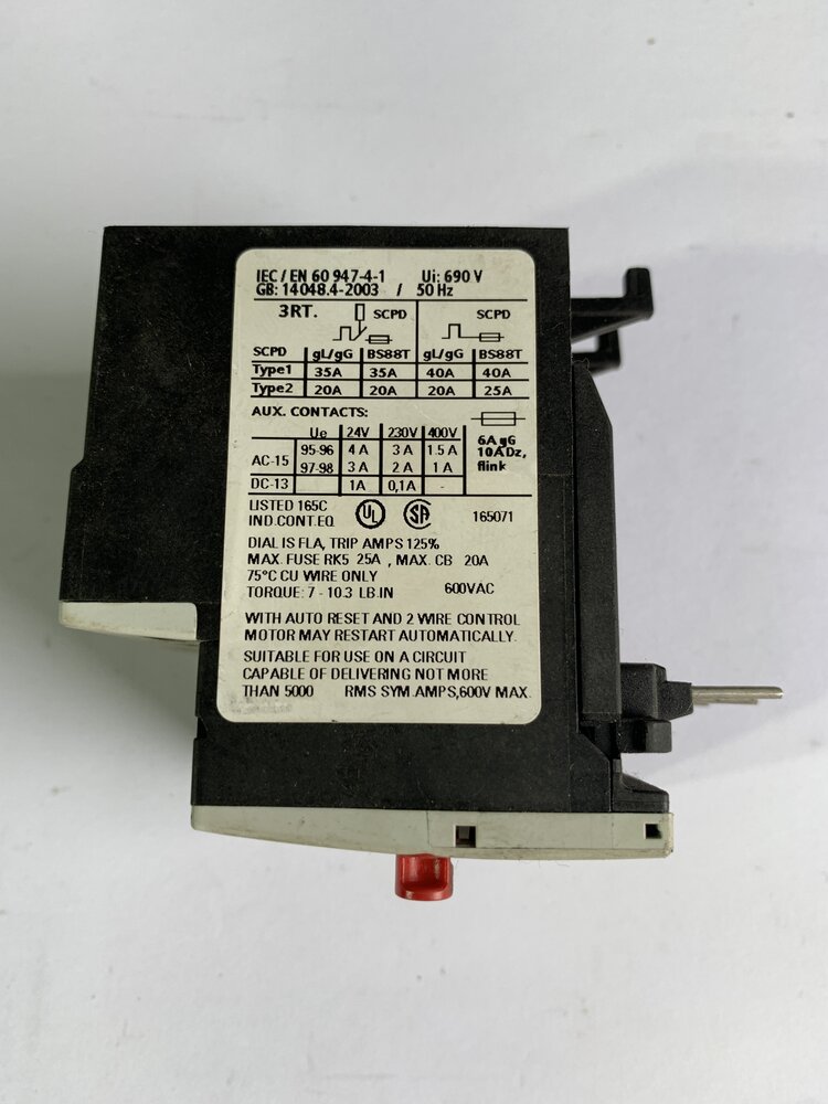 Siemens 3RU1116-1GBO - Bild 2