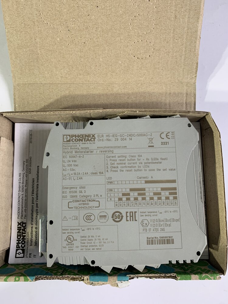 Phoenix Contact ELR H5-IES-SC-24DC/500AC-2
