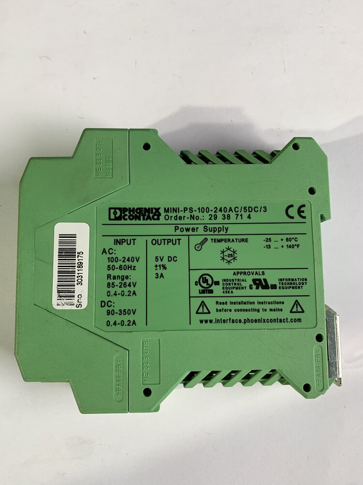 Phoenix Contact MINI-PS-100-240AC/5DC/3
