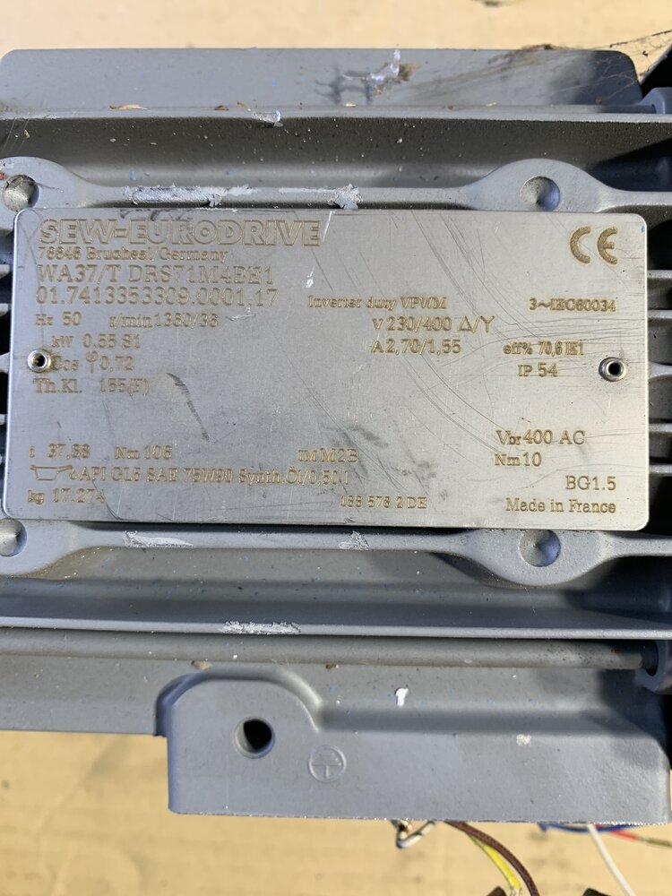 SEW WA37/T DRS71M4BE1