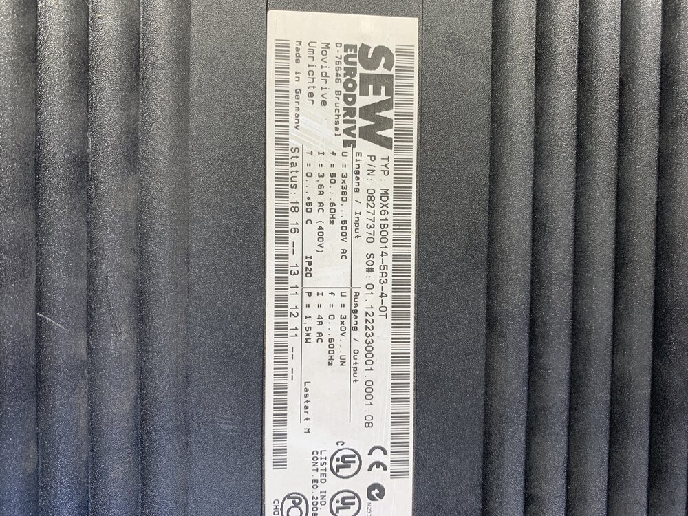 SEW MDX61B0014-5A3-4-0T