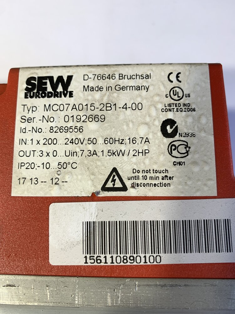 SEW MC07AO15-2B1-4-00