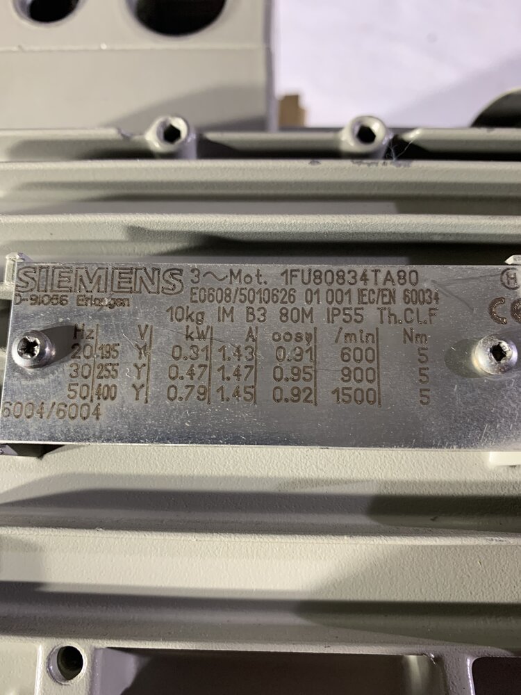 Siemens 1FU80834TA80