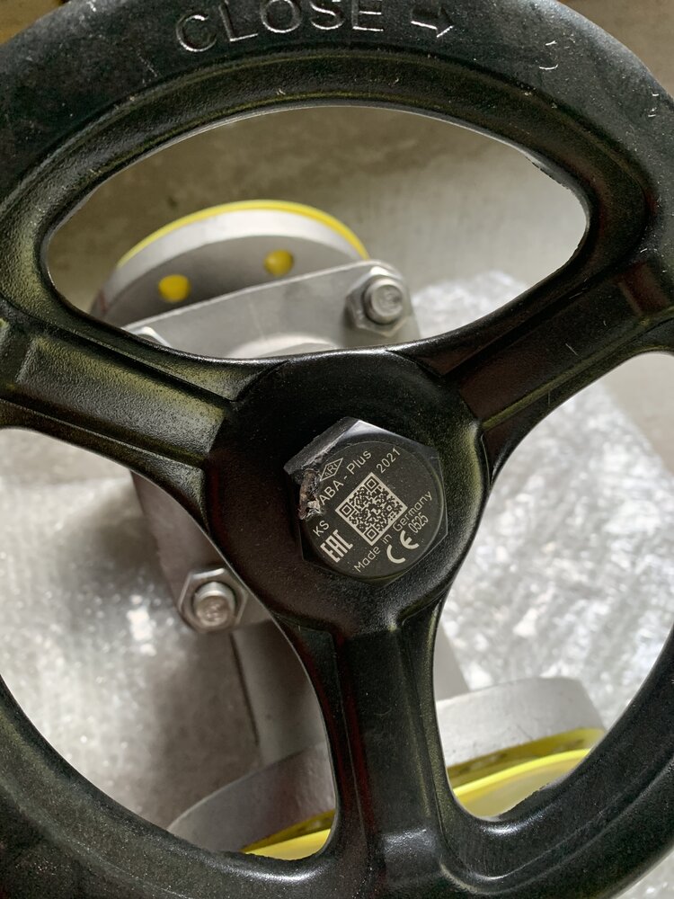 FABA-Plus  DN80 PN40  1.4408 Flansch 200,Lochkreis 160 - Bild 2