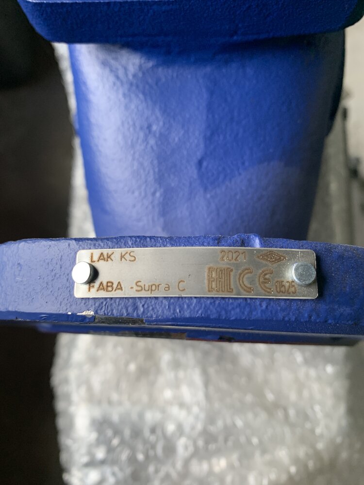 FABA -Supra C FABA supra C  DN65 PN16