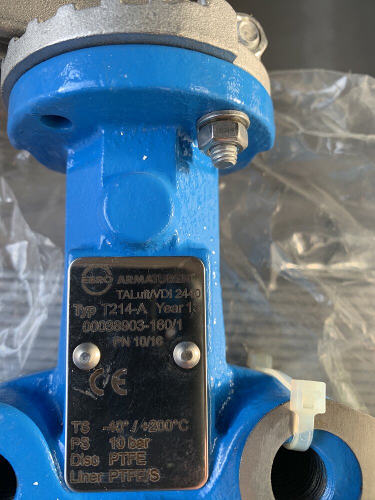 EBRO Armaturen T 214     PN10/16 - Bild 2