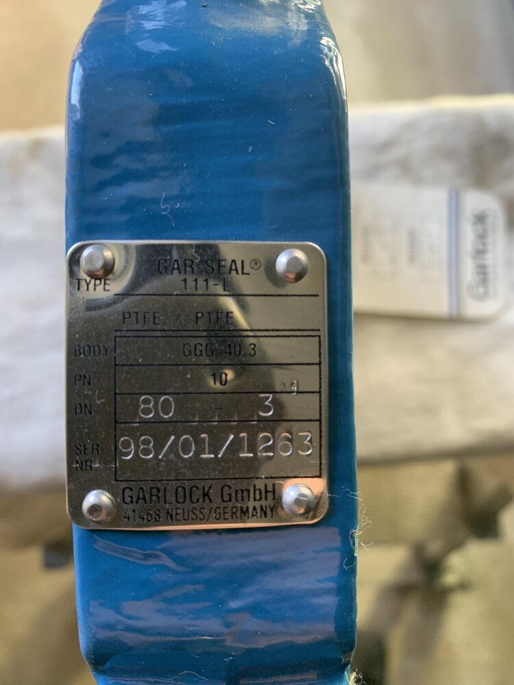 Garlock Gar-seal 111-L     DN 80 PN10