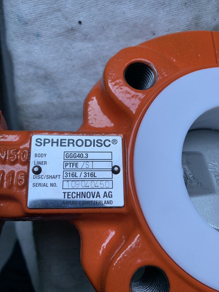 Spherodisc  DN50PN16