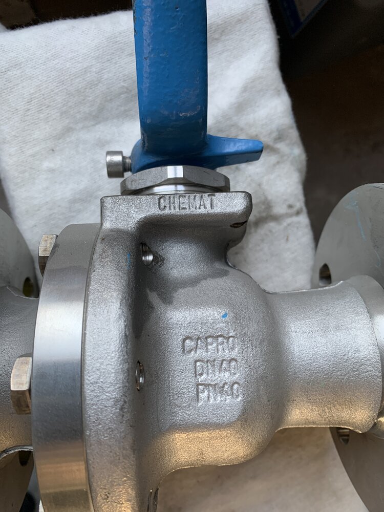 CHEMAT Caprо DN40PN40 Flansch 150,Lochkreis 110