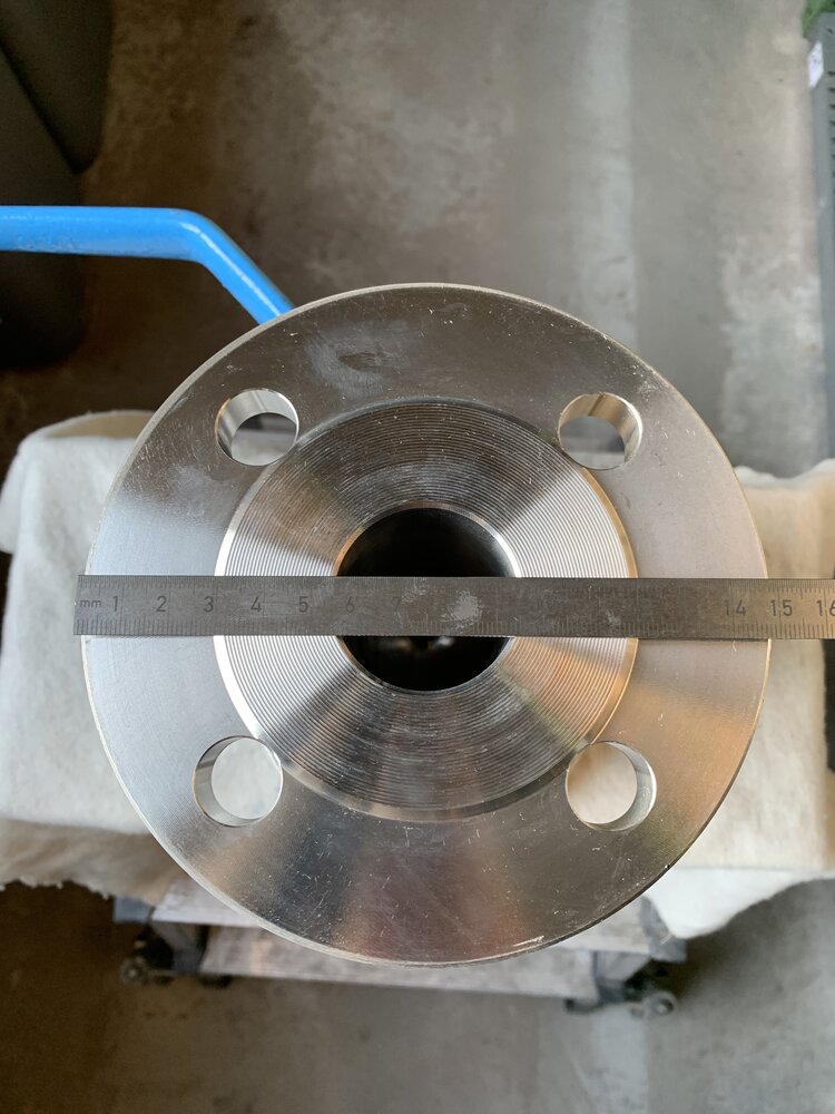 CHEMAT Caprо DN40PN40 Flansch 150,Lochkreis 110 - Bild 2