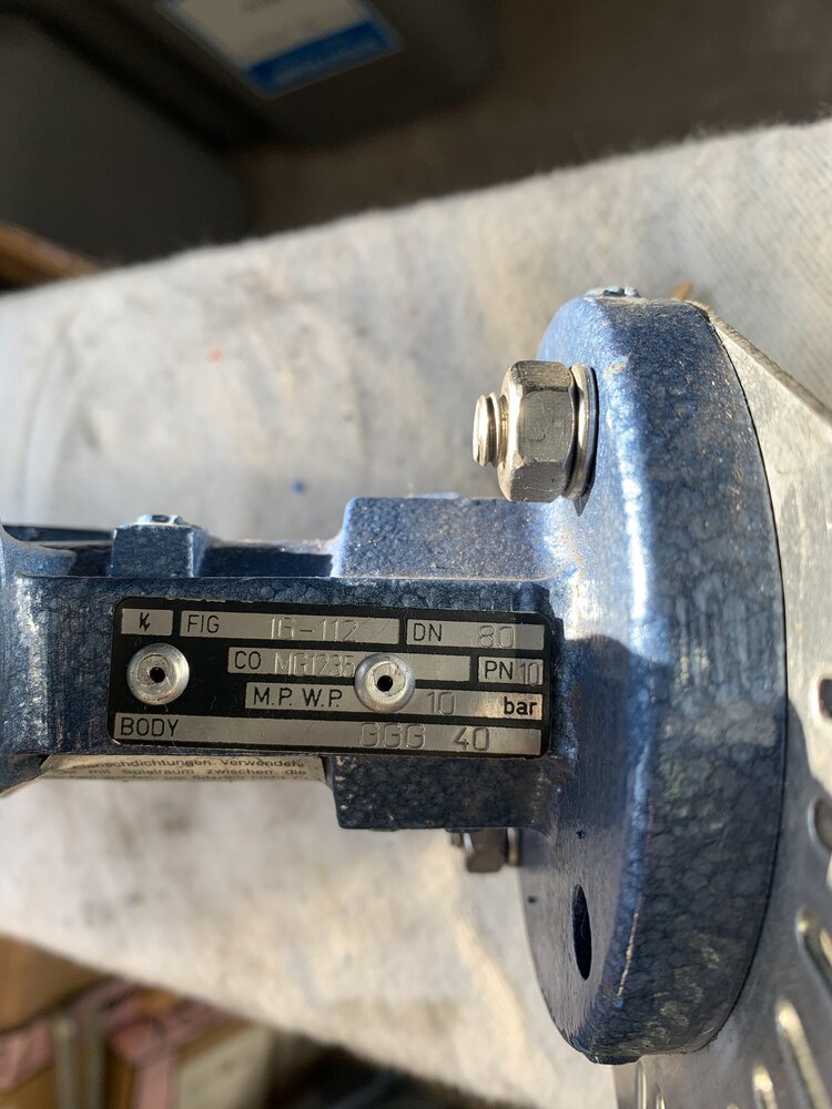 Keystone FIG 16-112   DN80 PN10