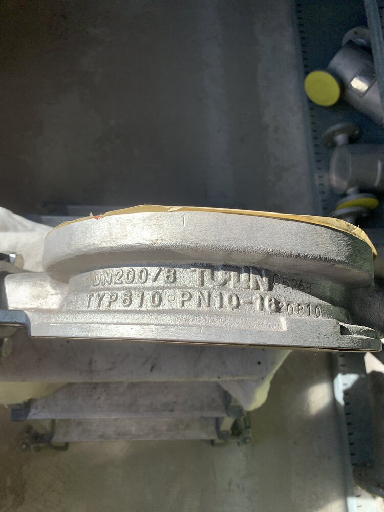 Tuflin DN200/8  PN10-16