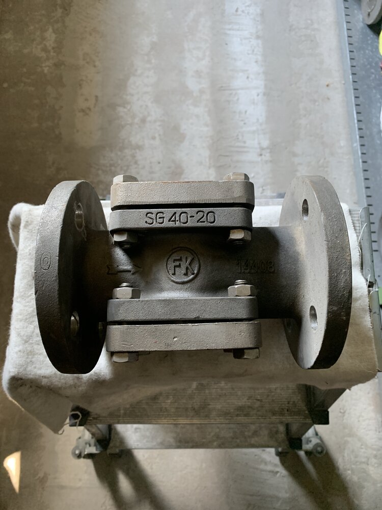 FK DN40.PN16.  SG 40-20