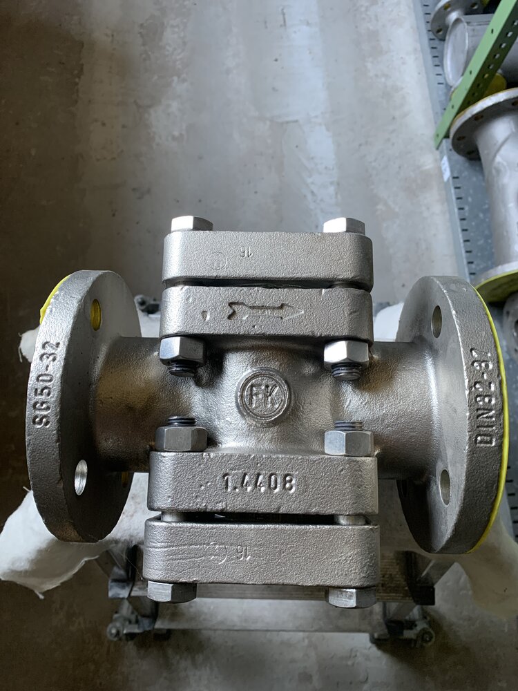 FK DN50PN16. Flansch 165,Lochkreis 125mm