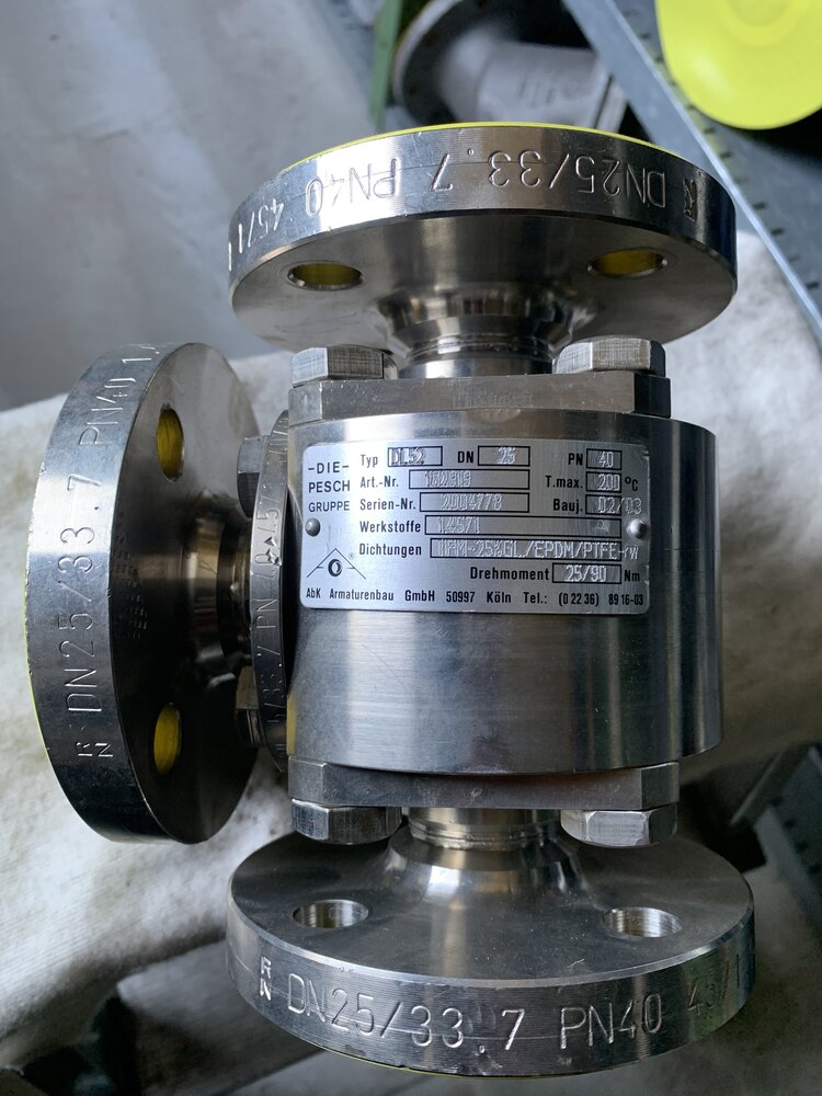 PESCH DIE PESCH. DL52. DN25 PN40