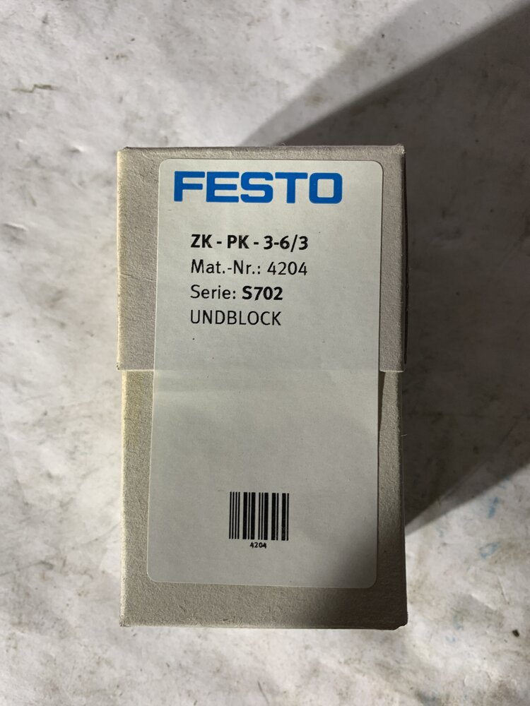 FESTO ZK-PK-3-6/3