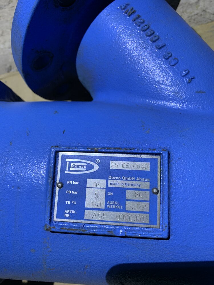 Datomac ASF 0000961. DN80 PN16  - Bild 2