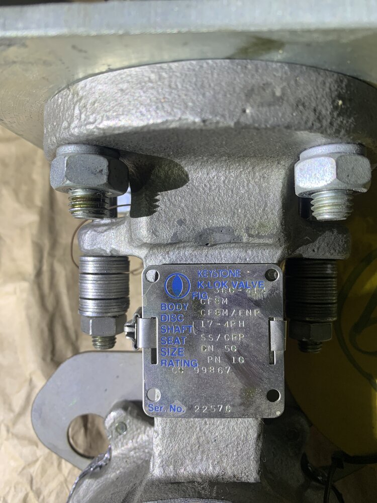 AMG K-LOK VALVE. DN50 PN10 