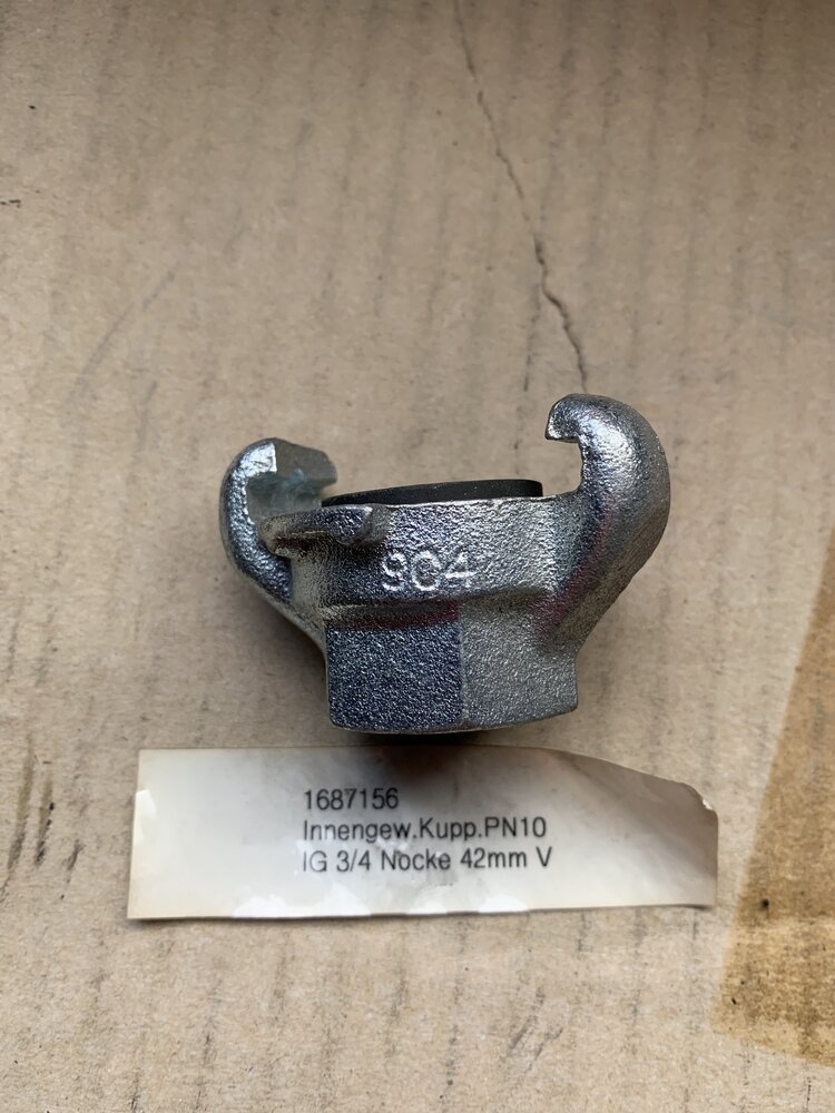 Müllonbach 1687156. PN10 IG3/4 Nocke 42mm V - Bild 2