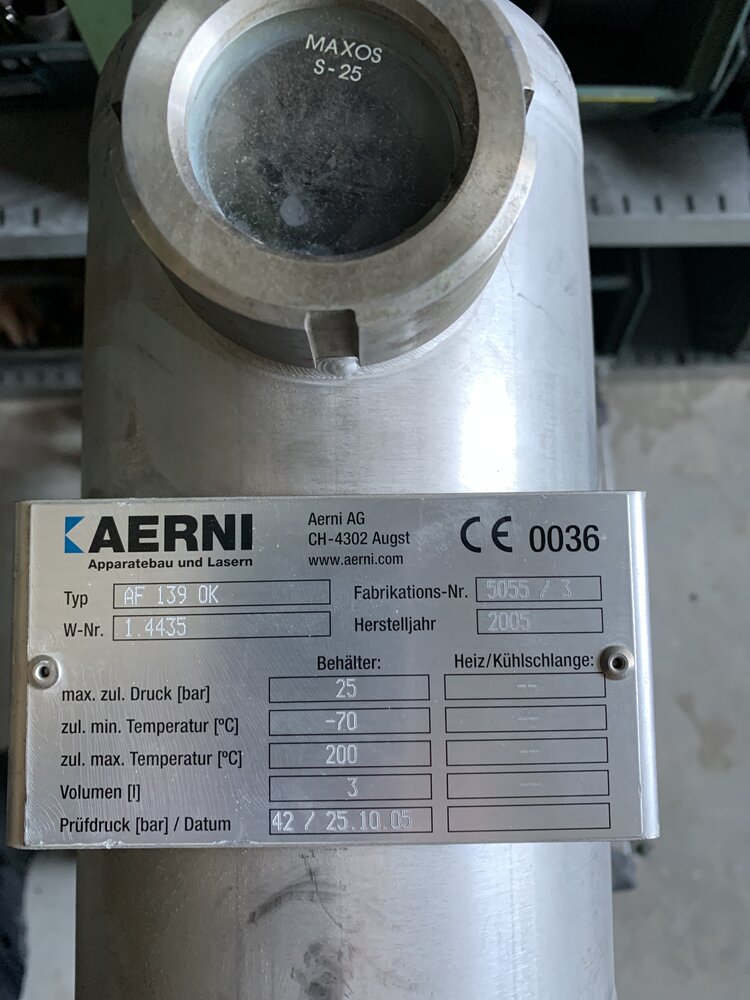 AERNI CH-4302 augst AF 139 OK