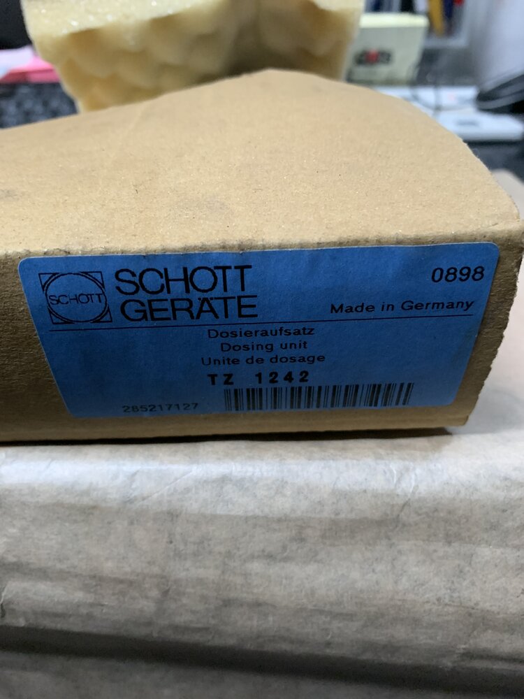 Schott Gerate TZ 1242