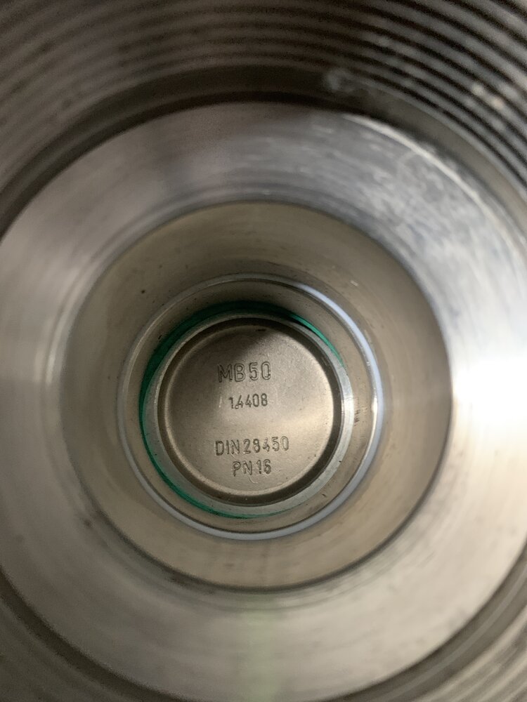 MB 50 DIN 28450 PN16 