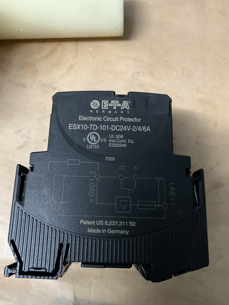 E-T-A ESX10-TD-101-DC24v-2/4/6A