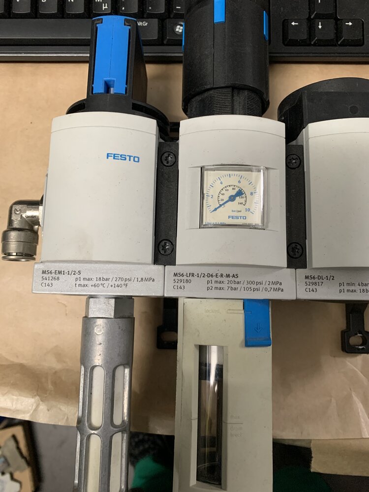 FESTO  MS6-EM1-1/2-S+MS6-LFR-1/2-D6-E-R-M-AS