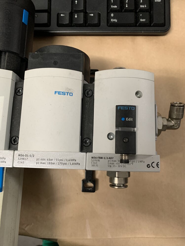 FESTO  MS6-EM1-1/2-S+MS6-LFR-1/2-D6-E-R-M-AS - Bild 2