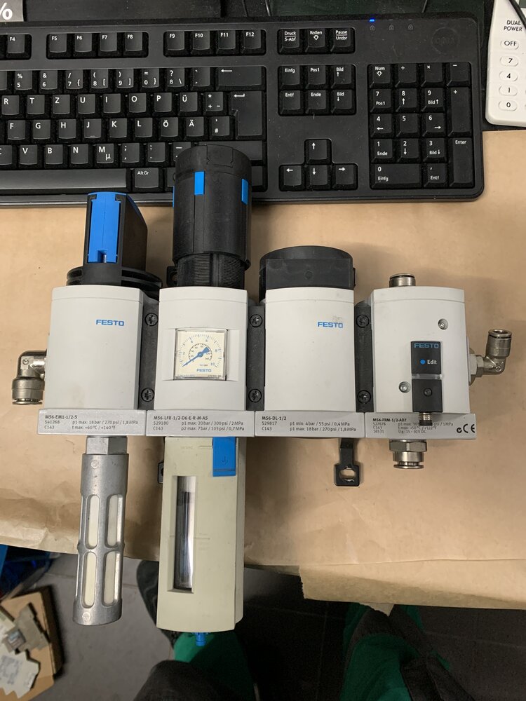 FESTO  MS6-EM1-1/2-S+MS6-LFR-1/2-D6-E-R-M-AS - Bild 3