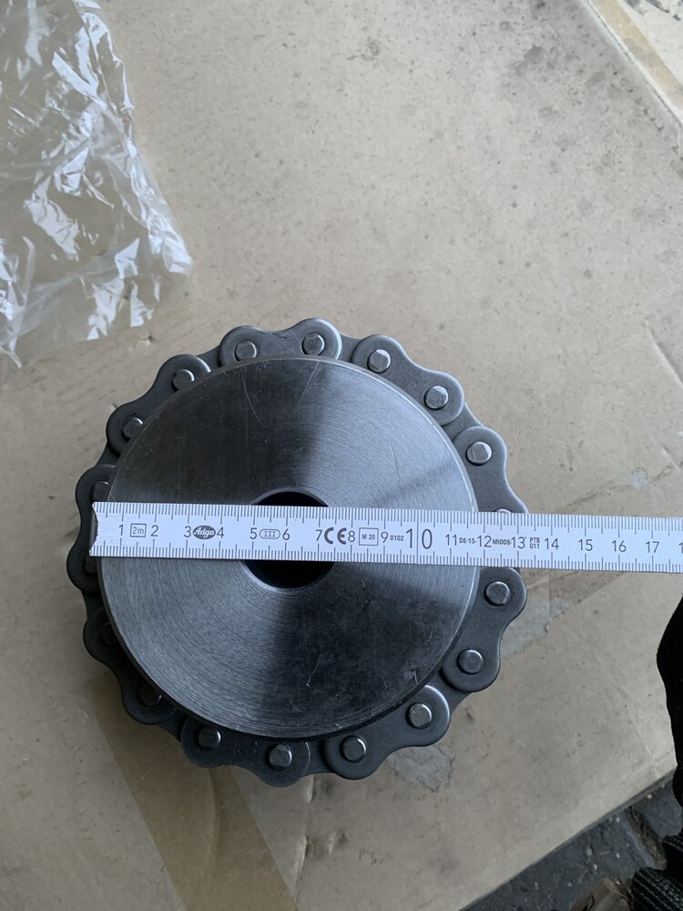 Kettenkupplung 14031600  16B-2. 1x17,02 mm 18 - Bild 5