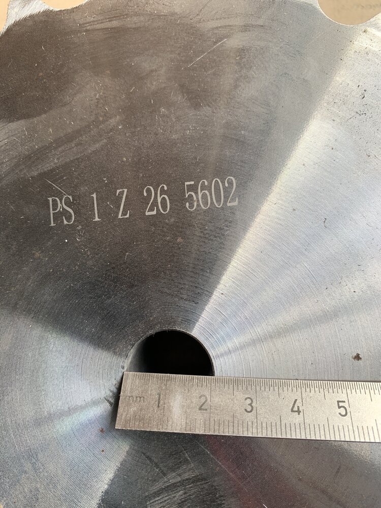 Kettenrad PS1 Z 26 5602 - Bild 2