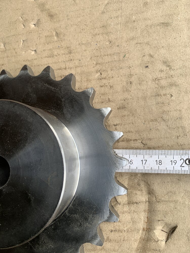 Kettenrad 12B -1-25.  332506 - Bild 3