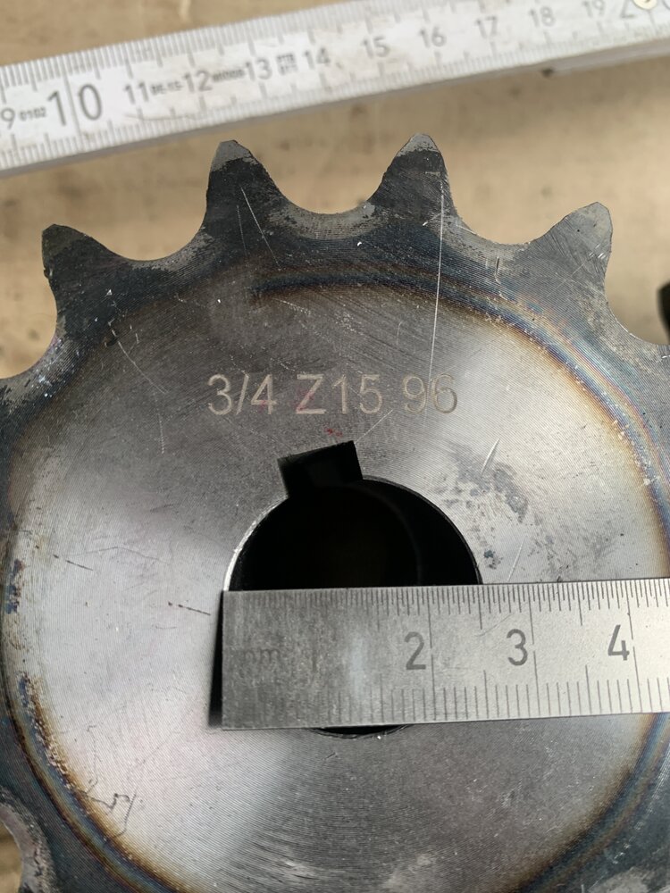 Kettenrad 3/4 Z 15 96 - Bild 2