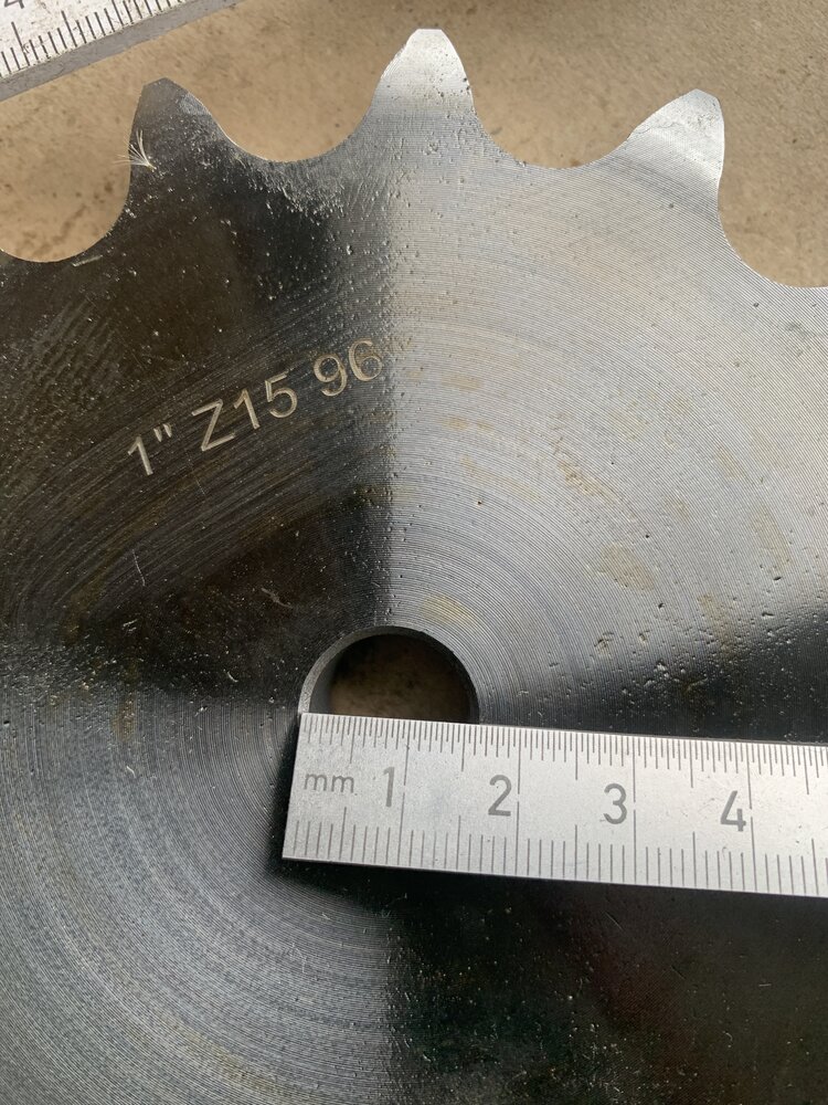 Kettenrad 1“Z15 96 - Bild 2