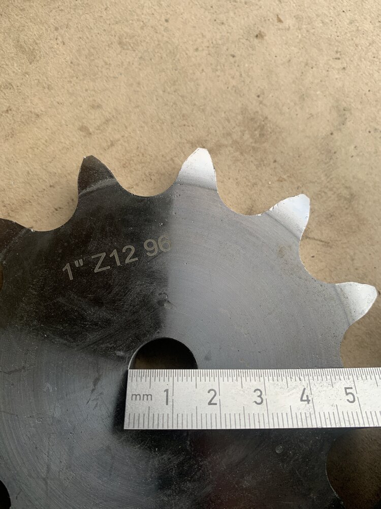 Kettenrad 1“Z12 96 - Bild 2