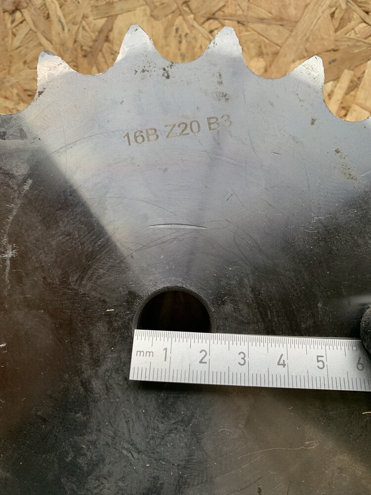 Kettenrad 16B Z20B3 - Bild 2