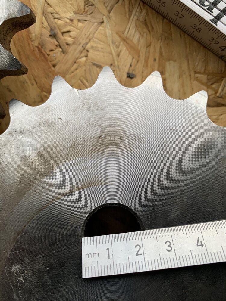 Kettenrad PS 3/4 Z 20 5602,  3/4 Z20 96 - Bild 2