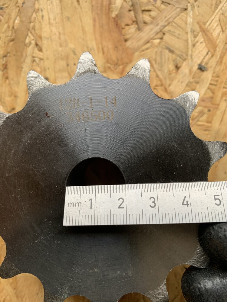 Kettenrad 12B -1-14. 346500 - Bild 2