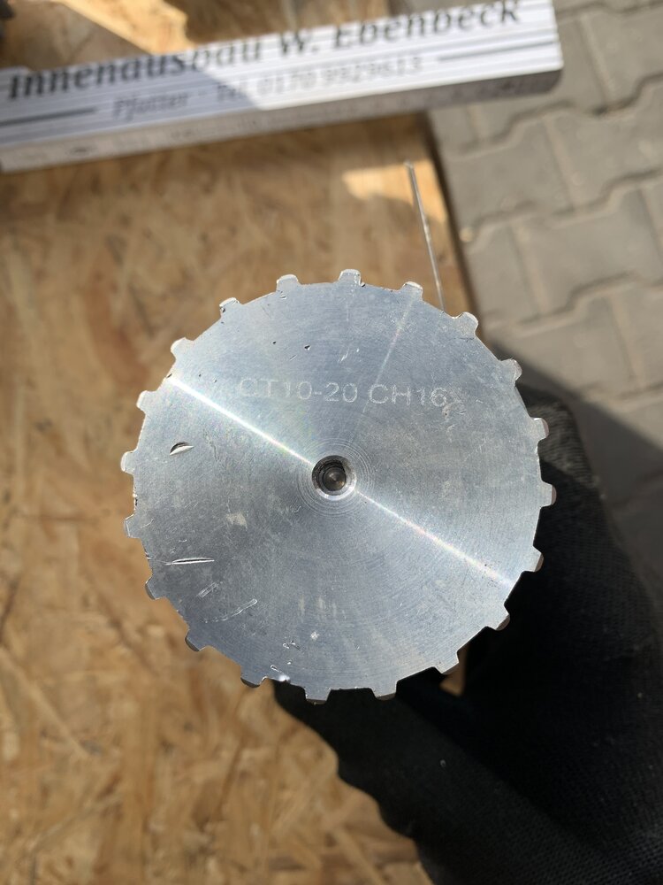 Zahnwellen CT10-20 CH 16