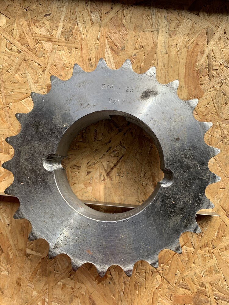Kettenrad 3/4-25.  2517
