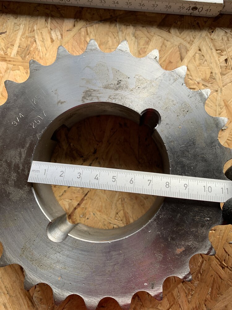 Kettenrad 3/4-25.  2517 - Bild 2