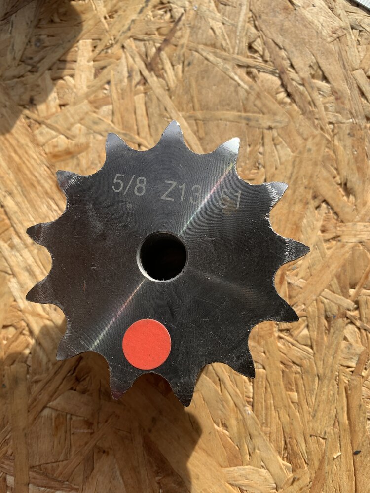 Kettenrad 5/8 Z13. 51