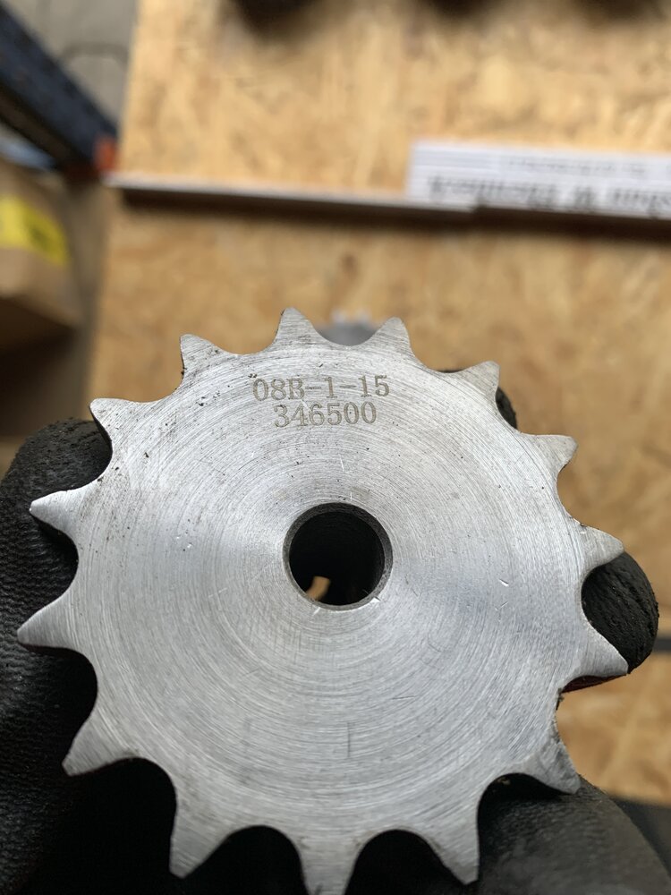 Kettenrad 08B-1-15.  346500