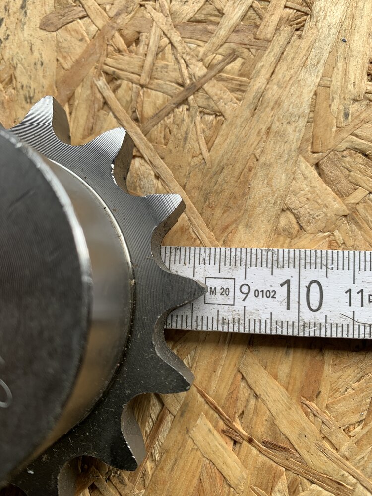 Kettenrad 10B Z15. B10 - Bild 4